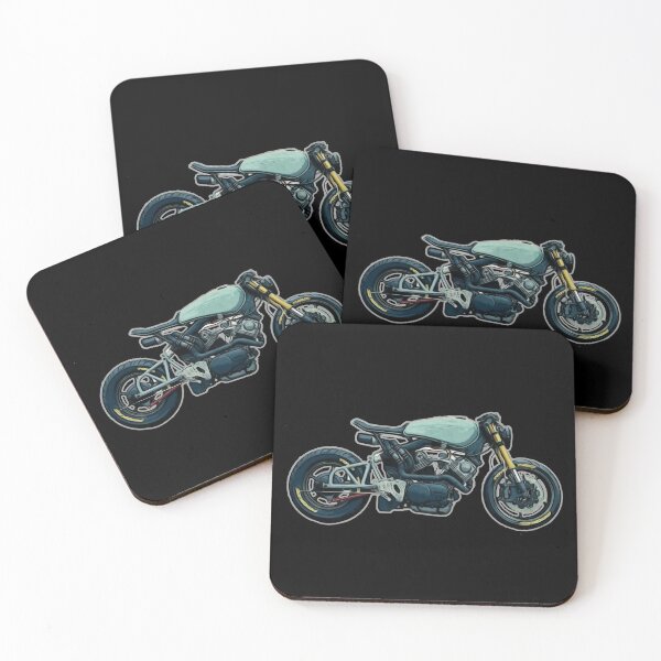 Item preview, Cafe Racer Custom Bike  designed and sold by Lucky-Devil.