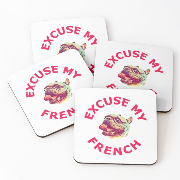 Item preview, Excuse My French - Red designed and sold by ryanwfraser.