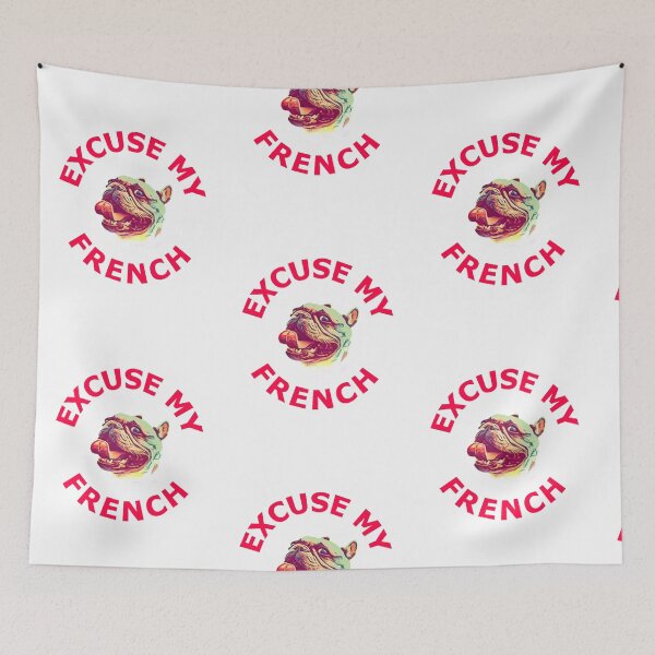 Item preview, Excuse My French - Red designed and sold by ryanwfraser.