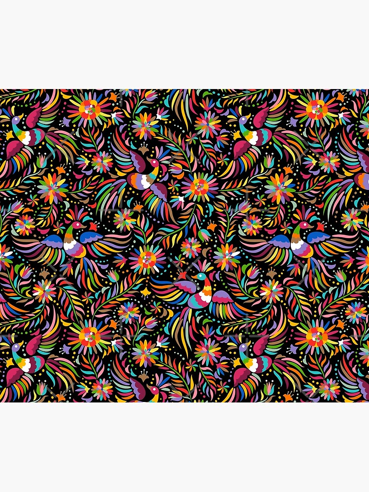 Mexican black pattern by kavalenkava