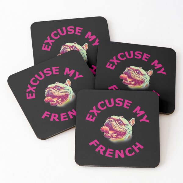 Item preview, Excuse My French - Rose designed and sold by ryanwfraser.