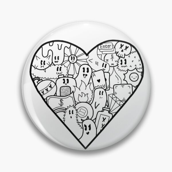 Item preview, Doodle Heart designed and sold by Kami725.