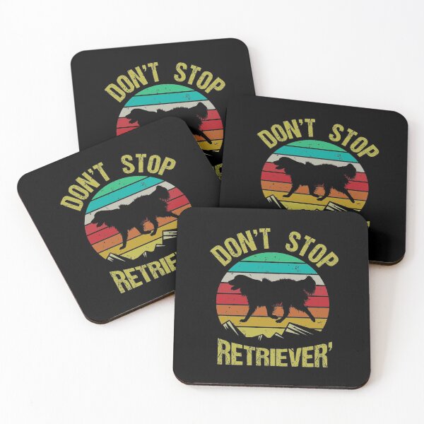 Item preview, Don't stop retrieving | Golden Retriever Dog Vintage Colors designed and sold by meedTee.