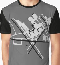 Baltimore Airport Diagram Graphic T-Shirt
