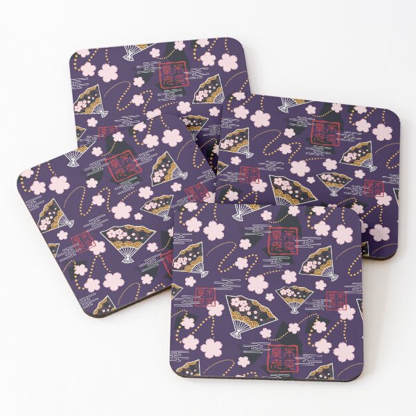 Item preview, Asian Fans in Violet designed and sold by Sarinilli.