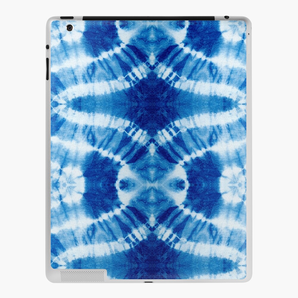 Diamond Rock Blue and White Tie Dye iPad Case & Skin for Sale by  creativinchi