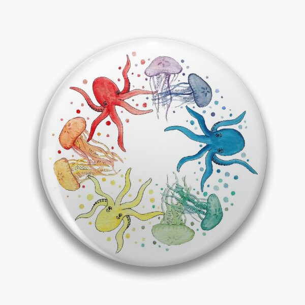 Item preview, Sea Creature Color Wheel designed and sold by Wilder Blue Studio.