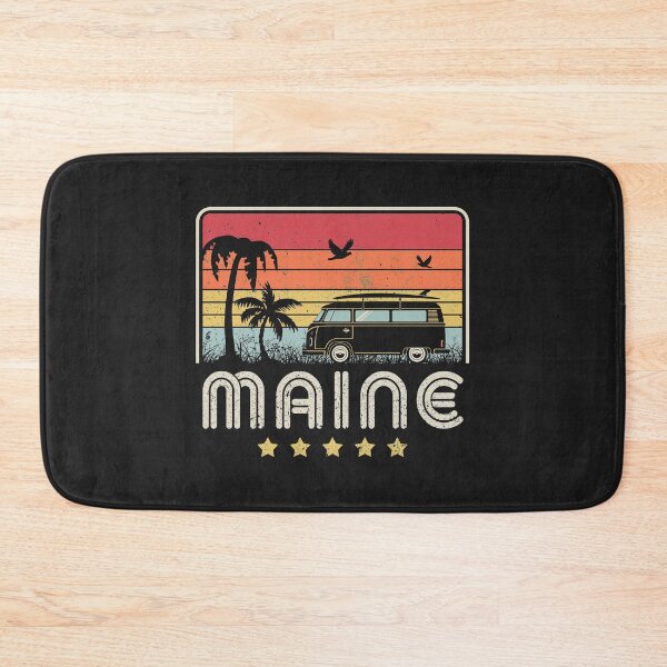 Item preview, Maine Print. Retro Style ME, USA Graphic designed and sold by PackAPunch.
