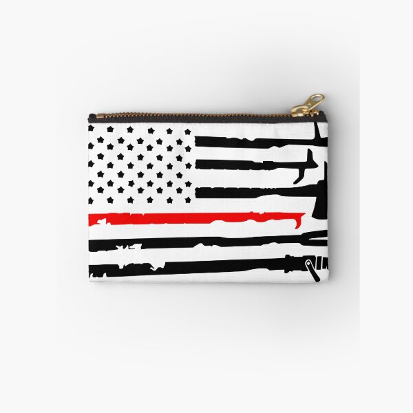 Item preview, USA FIRE FLAG with Tools   designed and sold by Rainey Grey + Co.