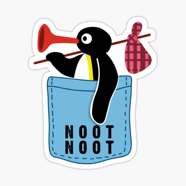 Vista previa del artículo con la obra «Pingüino Noot Noot», diseñado y vendido por samer11.