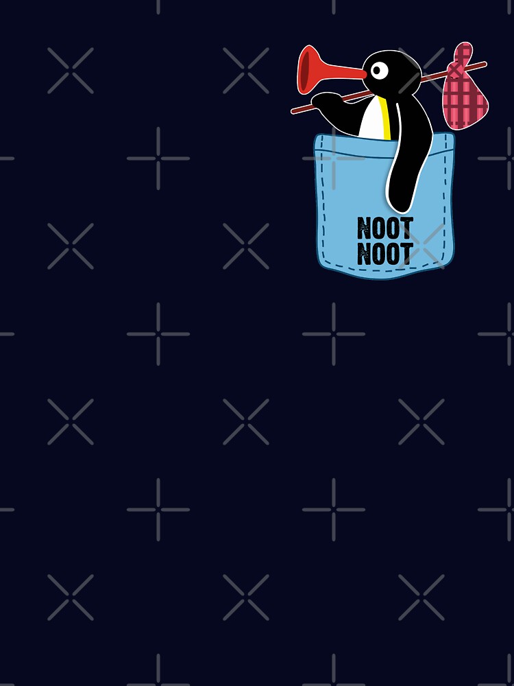 Imagen 7 de 7, Camiseta esencial con la obra Pingüino Noot Noot, diseñada y vendida por samer11.