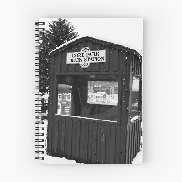 Item preview, Gore Park Vintage Chrtistmas Train Station  designed and sold by PhotosByJG.