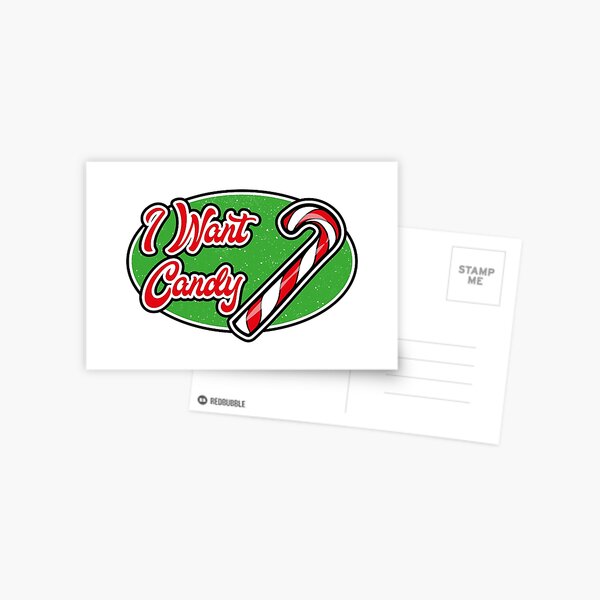 I want candy Postcard