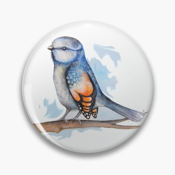 Item preview, Bluebird caprichoso designed and sold by PaintedWillow.
