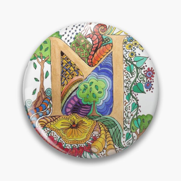 Item preview, M - an illuminated letter designed and sold by wiccked.