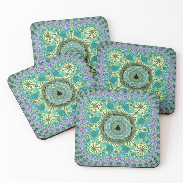 Item preview, Floral Mandelbrot Fractal designed and sold by pinkal.