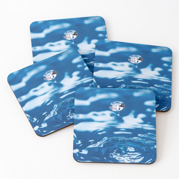 Item preview, Blue Waterdrop  designed and sold by PhotosByJG.
