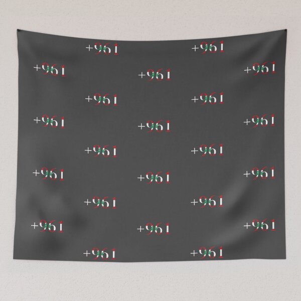 Item preview, Lebanon +961 Area Code لبنان designed and sold by AnthonyGebrael.