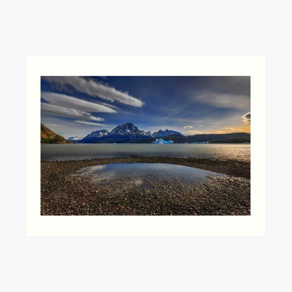 Laguna Grey Art Print