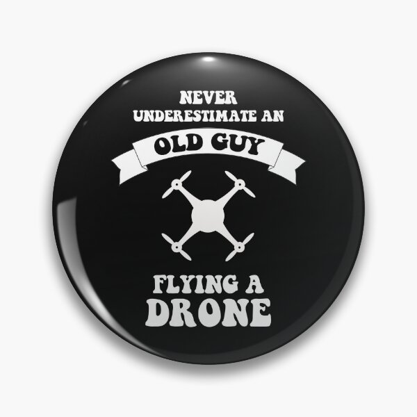 Item preview, Old Guy flying a drone designed and sold by bullshirter.