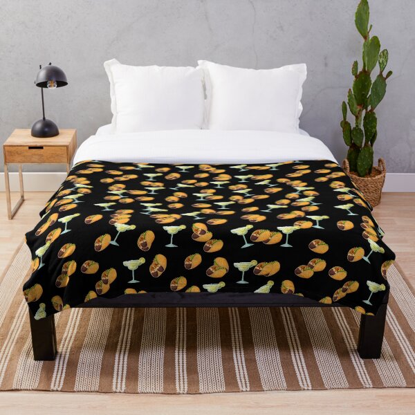 Item preview,  Margaritas and Tacos Fun Mexico Beach Design Black designed and sold by ColorFlowArt.