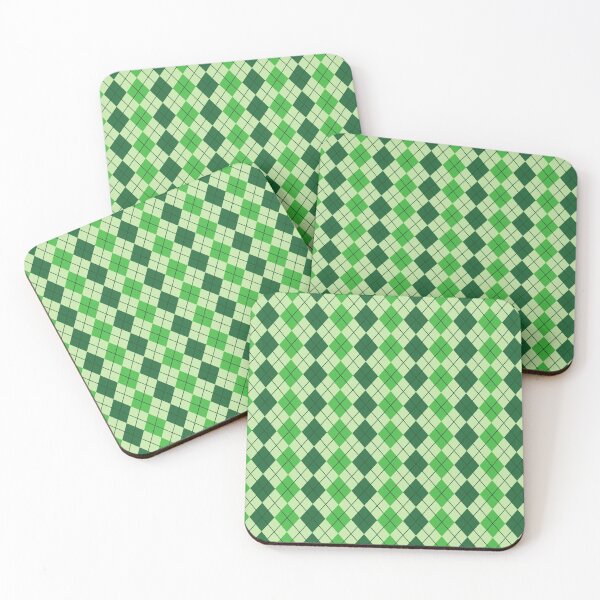 Item preview, Green Argyle Diamond Pattern Digital Art designed and sold by createdbycam.