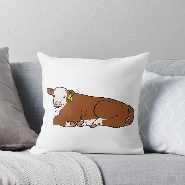 Item preview, Hereford calf, baby cow, calf, design, red and white designed and sold by kholowell.