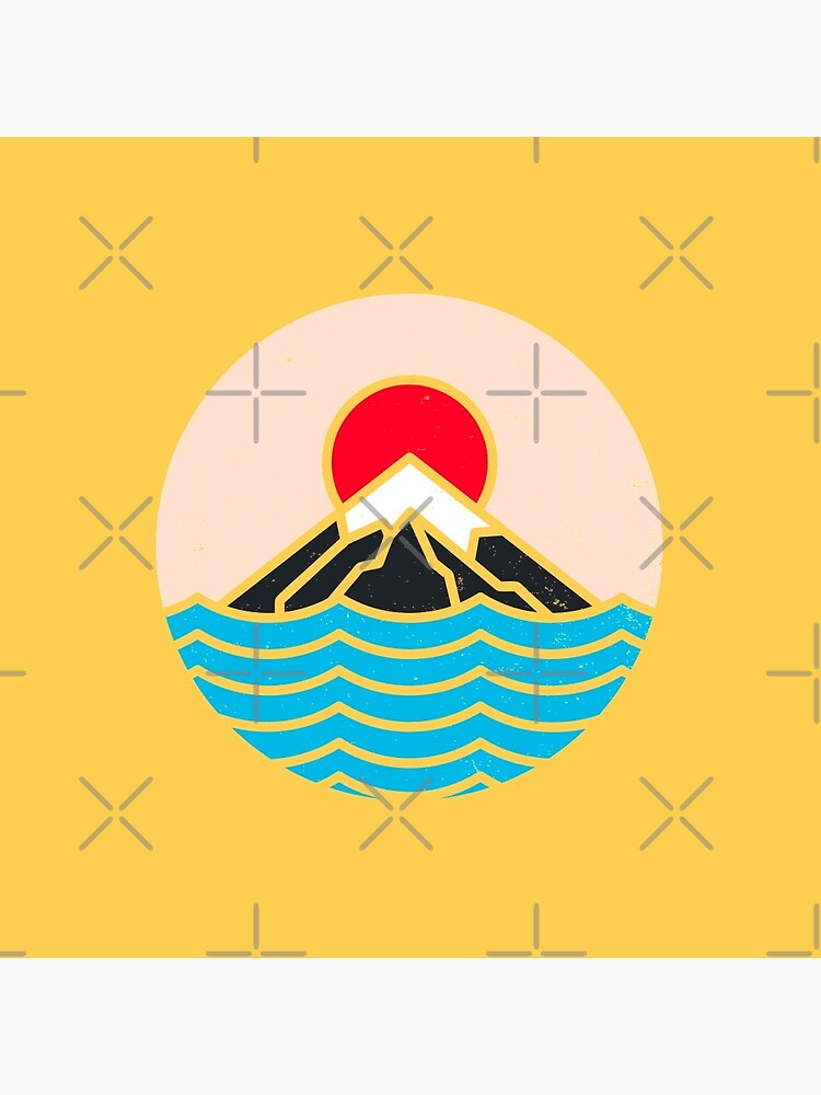 Thumbnail 3 of 3, Pin, Fuji designed and sold by rfad.