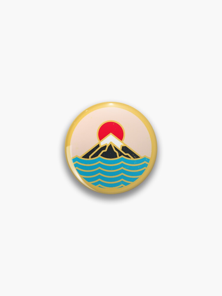 Thumbnail 1 of 3, Pin, Fuji designed and sold by rfad.