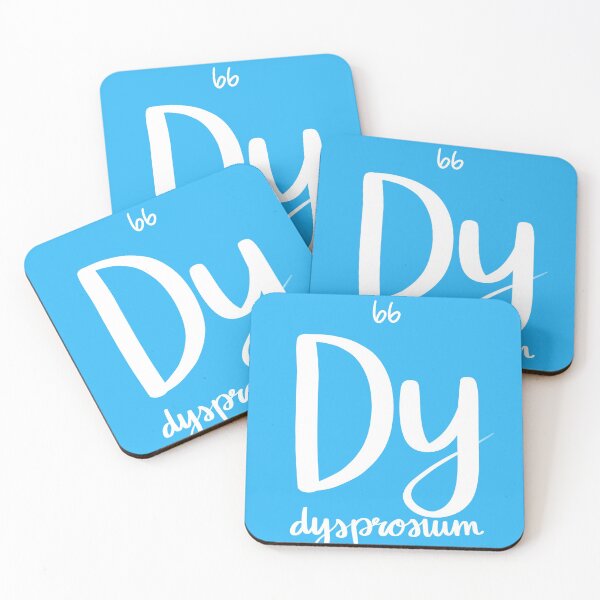 Item preview, Dysprosium - Periodic Table of the Elements designed and sold by Hodgepodge Bricolage.