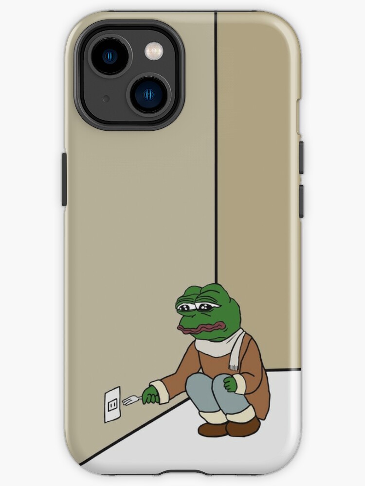 Pink Sad Pepe Frog iPhone SE (2020) Case
