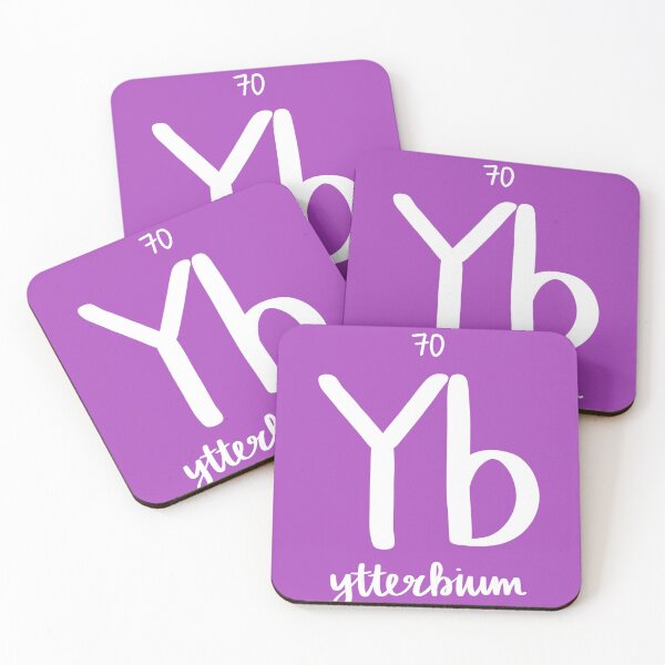 Item preview, Ytterbium - Periodic Table of the Elements designed and sold by Hodgepodge Bricolage.