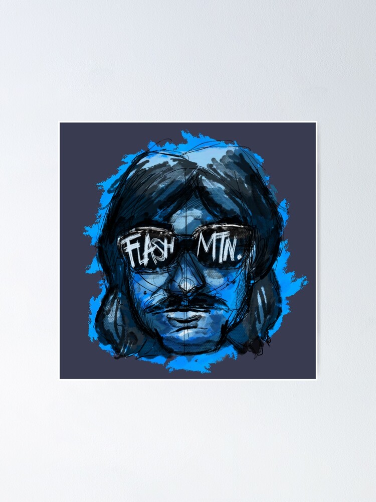 "djo Flash Mountain " Poster for Sale by joesArt14 Redbubble