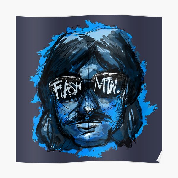 "djo Flash Mountain " Poster for Sale by joesArt14 Redbubble