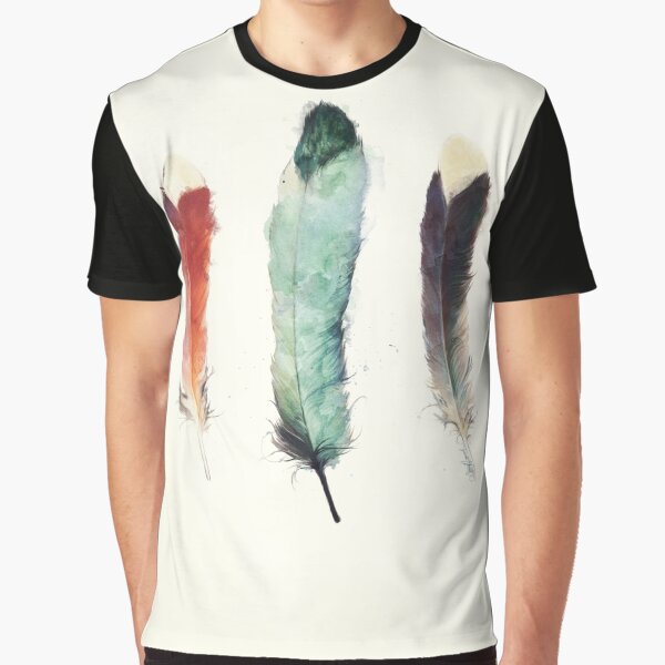 Feathers Graphic T-Shirt