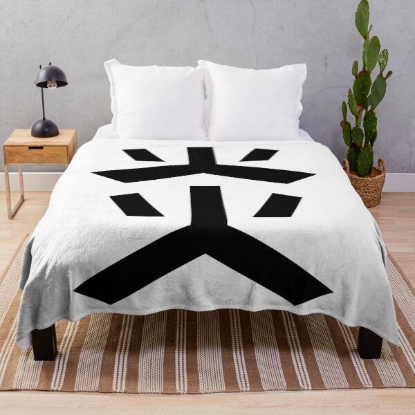 Item preview, "Flames" Minimalist Japanese Kanji Character 炎 designed and sold by Urban-Lettering.