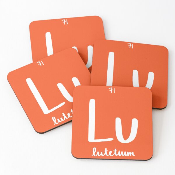 Item preview, Lutetium - Periodic Table of the Elements designed and sold by Hodgepodge Bricolage.