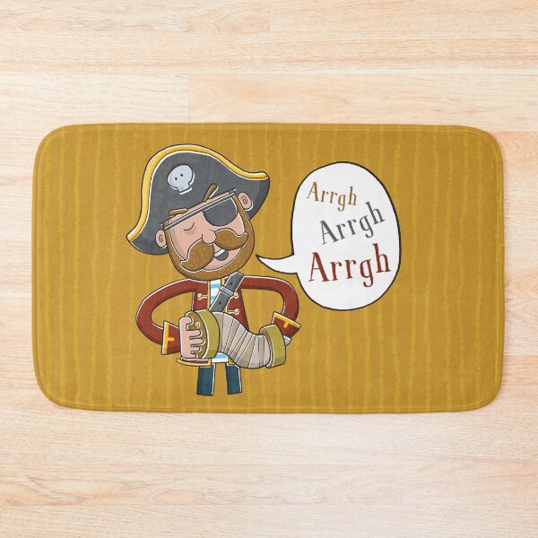 Item preview, Cartoon Pirate singing his heart out designed and sold by Vaughan Duck.