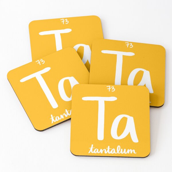 Item preview, Tantalum - Periodic Table of the Elements designed and sold by Hodgepodge Bricolage.