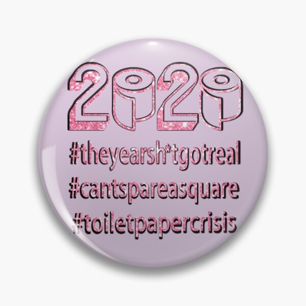 Item preview, Toilet Paper Crisis Shortage 2020 Hashtags Quarantine Glitter designed and sold by lorrinani.