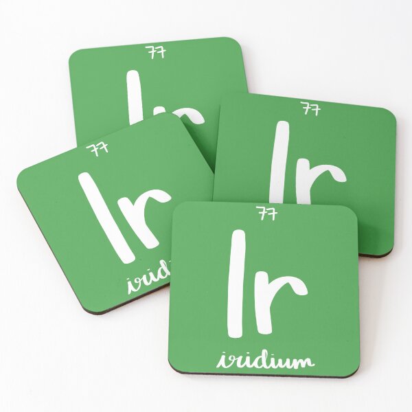 Item preview, Iridium - Periodic Table of the Elements designed and sold by Hodgepodge Bricolage.