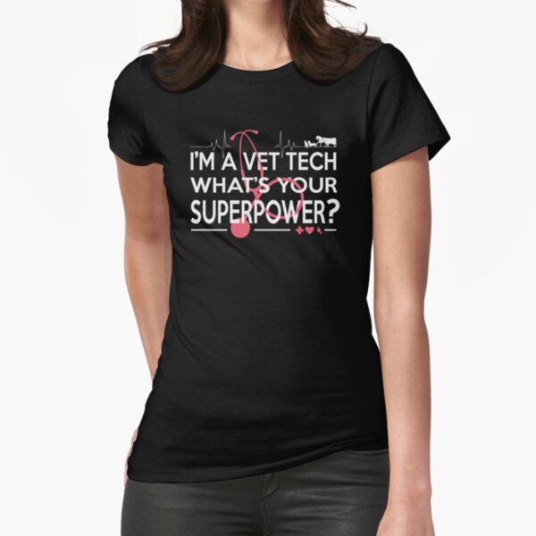 VET TECH Fitted T-Shirt