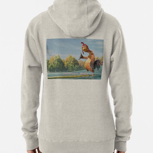 Chicken Joe, Wisconsin Pullover Hoodie