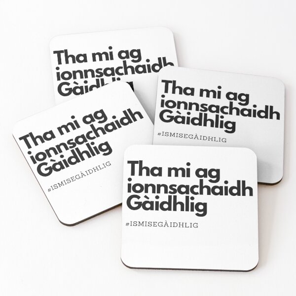 Item preview, Tha Mi Ag Ionnsachaidh Gàidhlig designed and sold by audihoyt.