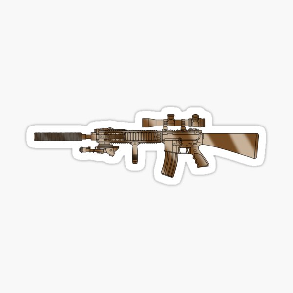 MK12 Mod 1 Lone Survivor Sticker