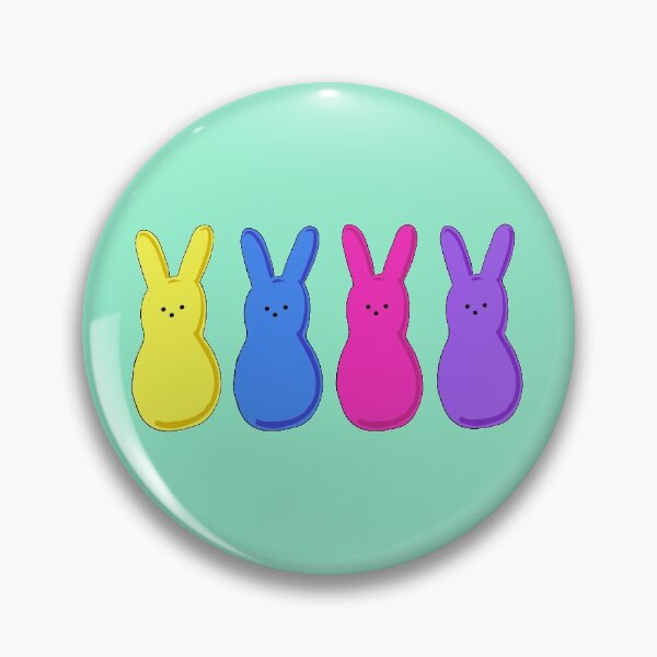 Item preview, Peeps marshmallow bunnies designed and sold by Haleys-Art.
