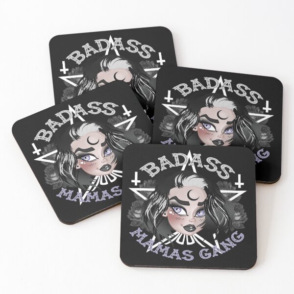 Item preview, Badass Mamas Gang Goth Mama designed and sold by Rose Demon.