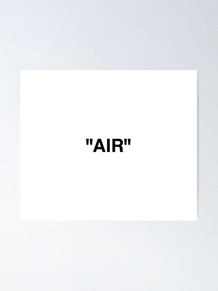 off white air logo