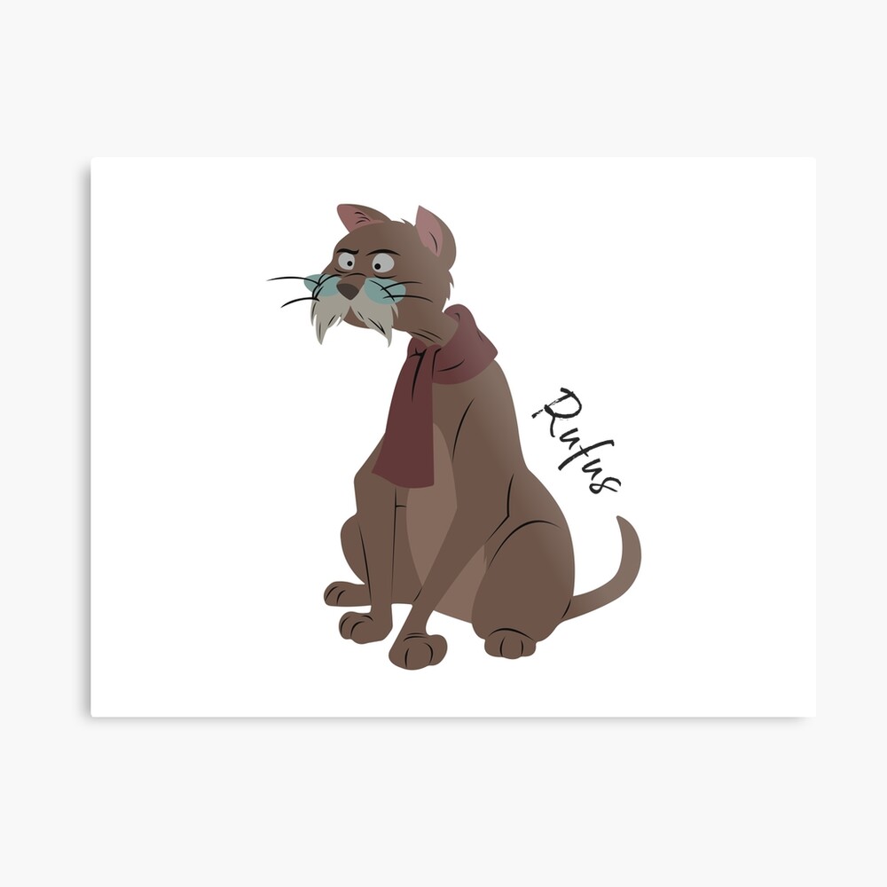 Rufus Canvas Print By Apprntlyvntge Redbubble