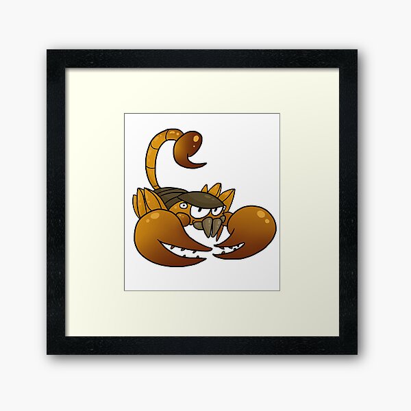 Scorpion Framed Art Print
